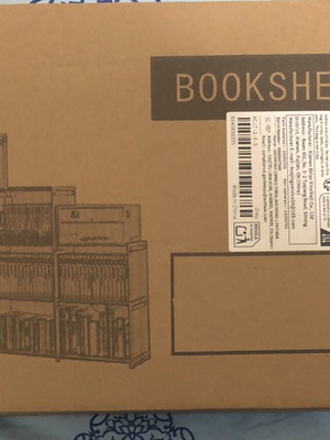 Fabric Bookshelf 10-Shelf New, foldable with metal tubes