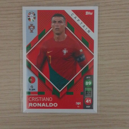 Cristiano Ronaldo Euro 2024 Captain card