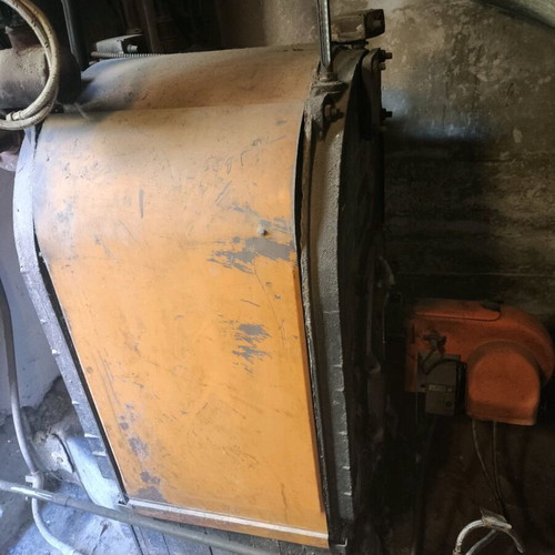 Oil tank 2000 lt and oil burner used