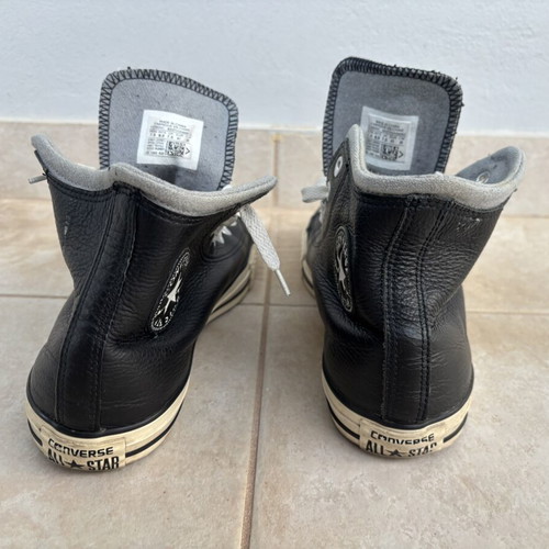 Converse Chuck Taylor Fleece Lined All-Star High Top Sneakers Size 41 used, black
