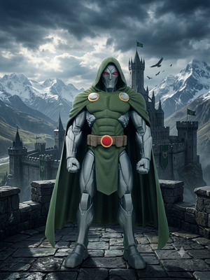 Doctor Doom 3D figure made to order