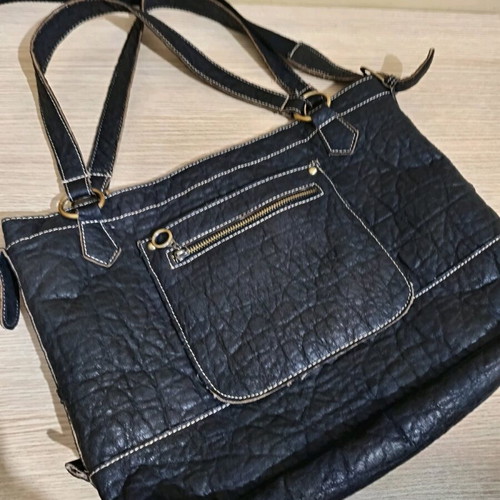 Large crossbody bag new, black 41×29×13 cm