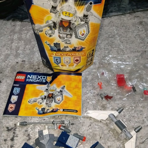Lego Nexo Knights 4 incomplete sets used