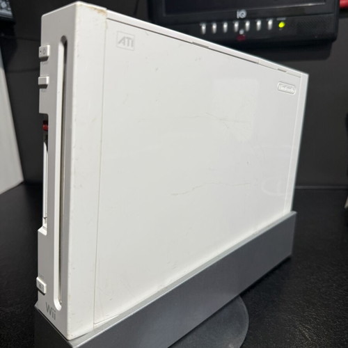 Nintendo Wii console used, boxed with black controller