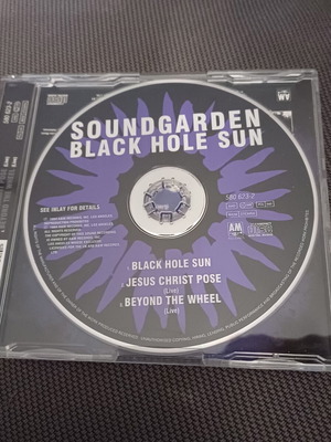 Soundgarden Black Hole Sun CD single σαν καινούργιο, rock