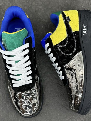 Nike Louis Vuitton цветни обувки нови