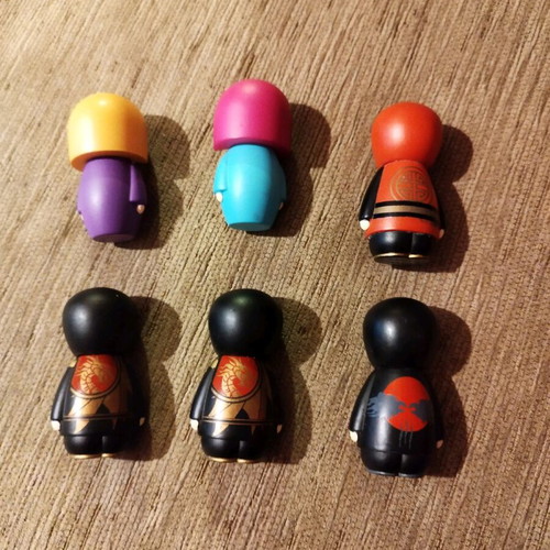 Kimidoll miniatures like new, set of 6 pieces