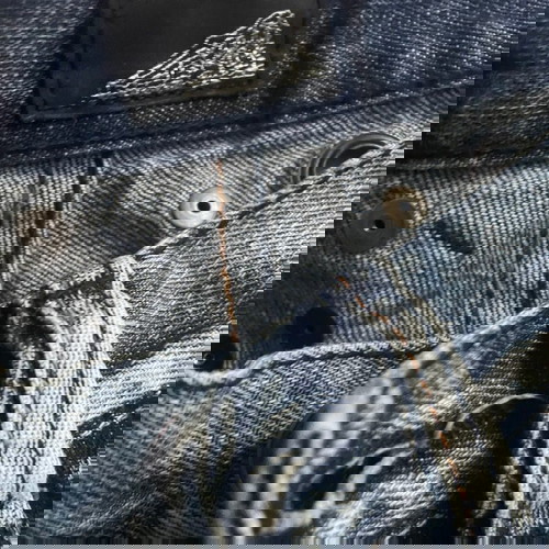 Sugar Care дънкова бермуди размер s-m, ръчно изработени японски с органичен памук