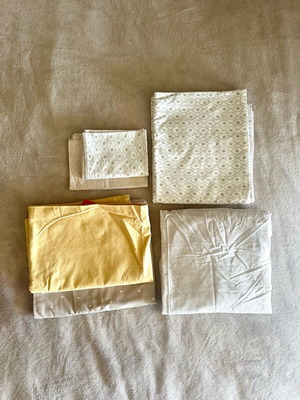 Crib Sheet Set like new, 100% cotton, IKEA & Άνεμος