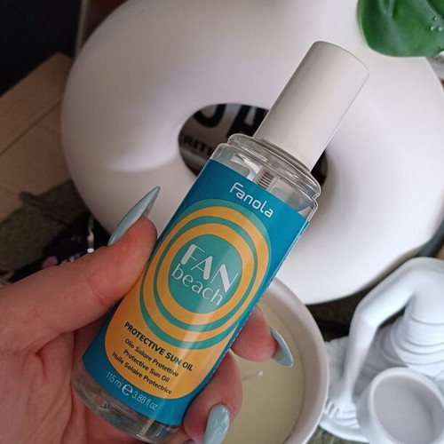 Fanola Fan Beach sun protective hair oil new with coconut