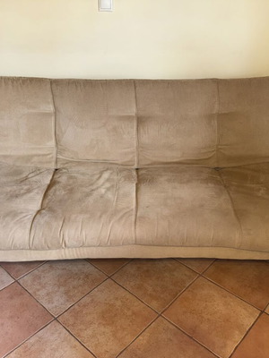 Sofa bed Entos 3-seater like new, ecru color