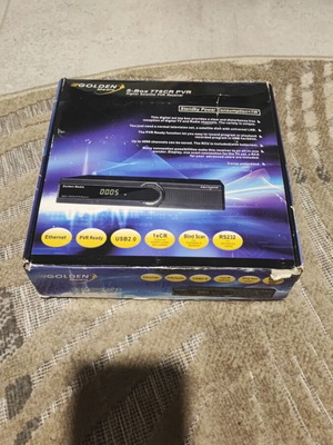 Golden Media S-Box 776CR PVR satellite signal decoder like new