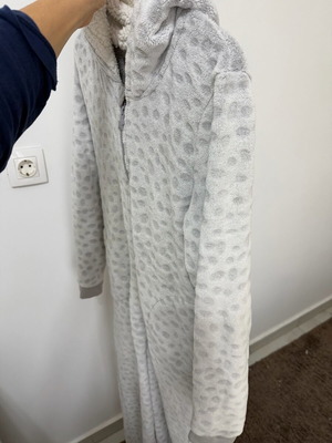 Nightwear jumpsuit for home like new, gray, size S