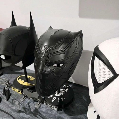 Black Panther Mask premium 3D printed, new