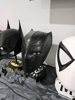 Black Panther Mask premium 3D printed, new