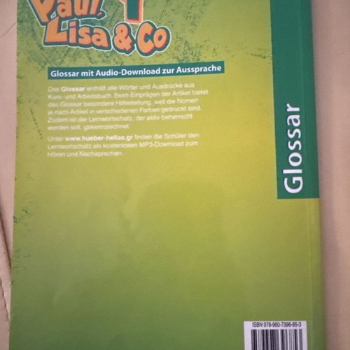 Paul, Lisa & Co A1/1 Glossar used book