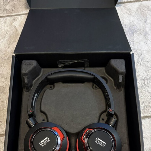 Creative Sound Blaster EVO Zx Gaming Headset used, Bluetooth NFC 7.1