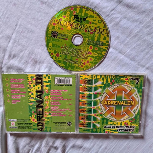 Adrenalin Volume 2 CD used, electronic music