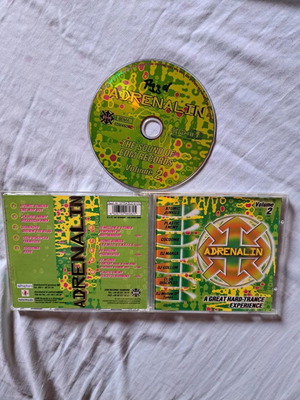 Adrenalin Volume 2 CD used, electronic music