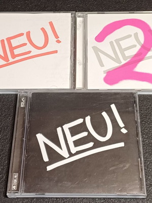 Neu! πακέτο 3 CD μεταχειρισμένα, krautrock rock άλμπουμ 1972-1975