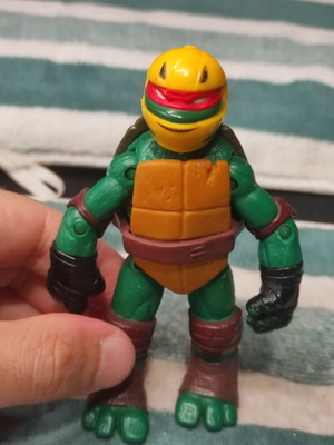 Ninja Stealth Bike Raphael figure used