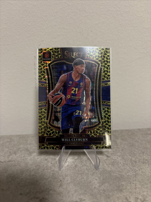 2025-26 Panini Select Euroleague Fotl Will Clyburn Gold /10