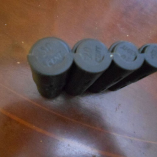 Plastic case for euro used
