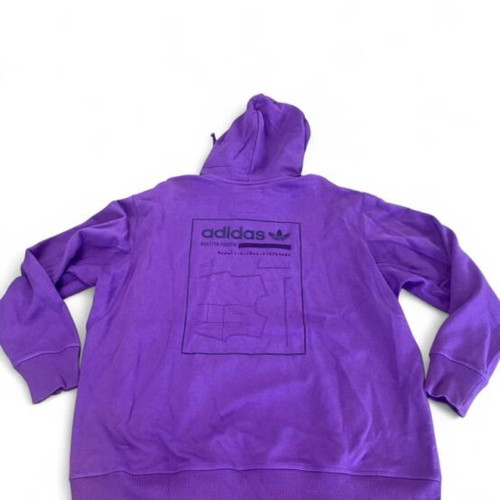Adidas oversized purple hoodie