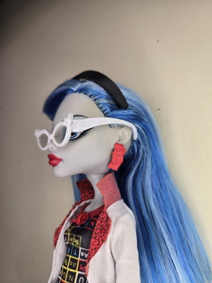 Monster High Mad Science Ghoulia's Earrings 3D Printed