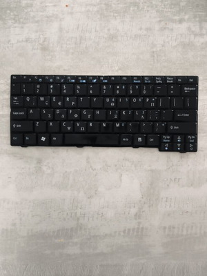 Toshiba netbook keyboard used, Greek layout