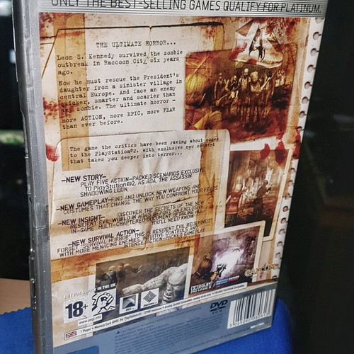 Resident Evil 4 PlayStation 2 PAL English used CIB