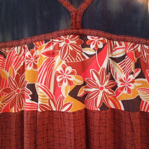 Zara Trafaluc maxi dress ethnic/boho like new, size M