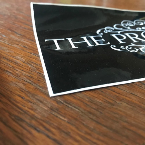 promo sticker/flyer: The Prophecy, Into the light, doom metal collectible lp vinyl my dying