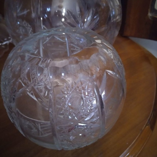 Crystal vases like new