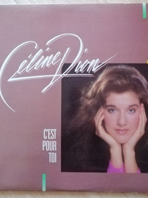 Celine Dion C'est Pour Toi rare vinyl used, 1985