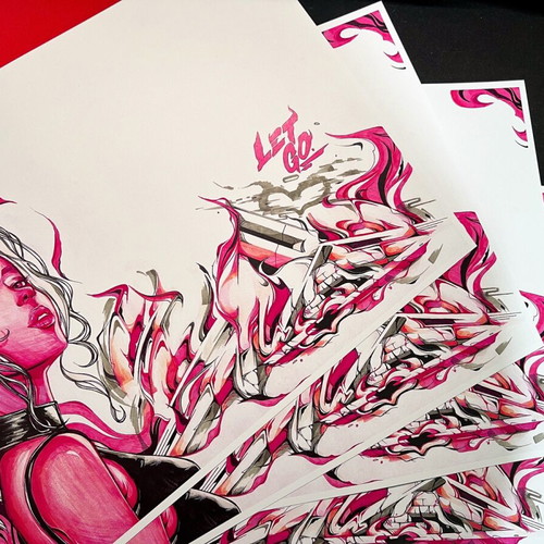 The Art of Letting Go print made to order