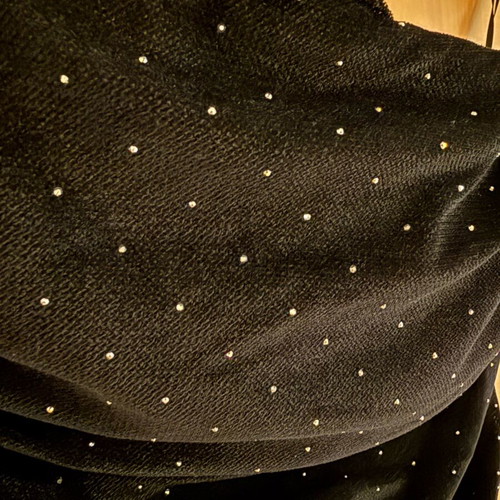 MindMatter midi strapless dress with studs black like new, size L