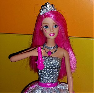 Barbie πριγκίπισσα ποπ σταρ κούκλα μεταμόρφωση