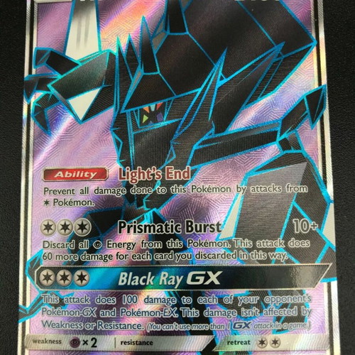 Necrozma GX Full Art Ultra Rare Pokemon Card new collectible