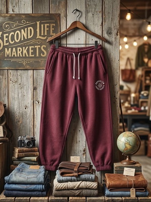 Menswear Athletic Trousers like new, red, sizes XL and XXL