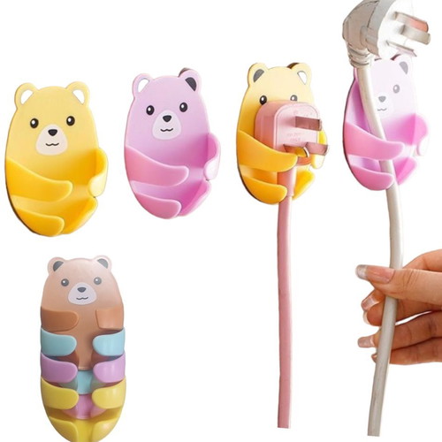 Silicone Cable Plug Holders Set of 4 New