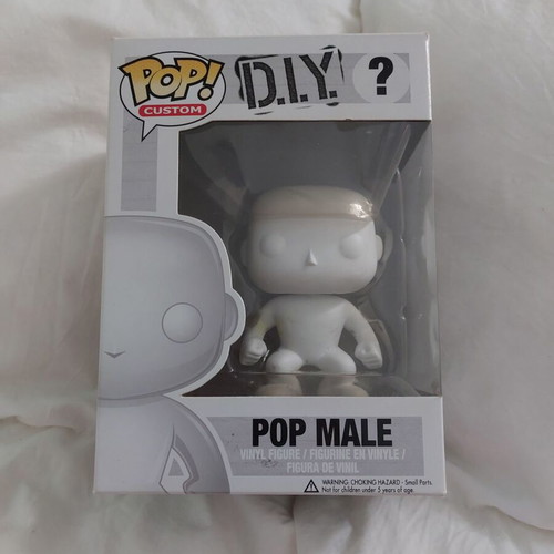 Funko Pop Male figure used for DIY customization