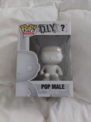 Funko Pop Male figure used for DIY customization