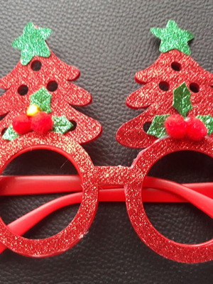 Christmas glasses used