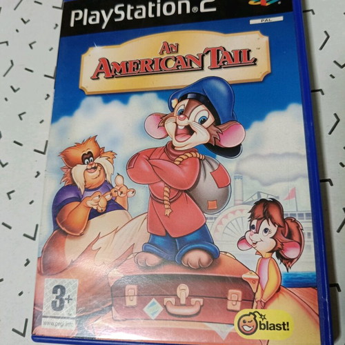 An American Tail game for Sony PS2 used, complete and functional