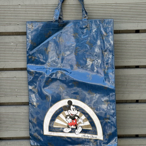 Disney Mickey Mouse Classic vintage shopping bag, blue