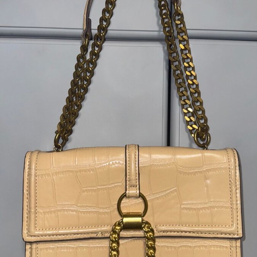 Zara shoulder crossbody bag like new, beige