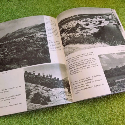 La Crète, Knossos - Phaistos book used, trilingual edition