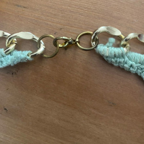 Necklace worn twice
