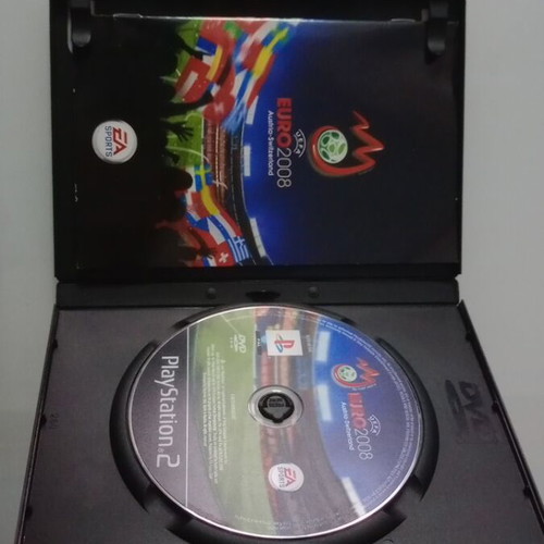 Euro 2008 videogame used for PlayStation 2 (PS2)